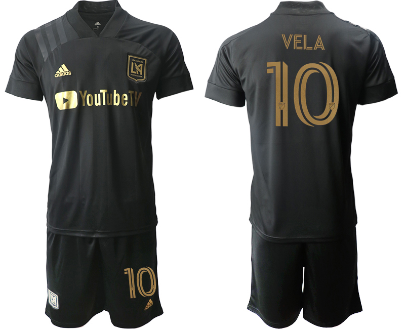 Men 2020-2021 club Los Angeles FC home #10 black Soccer Jerseys->customized soccer jersey->Custom Jersey